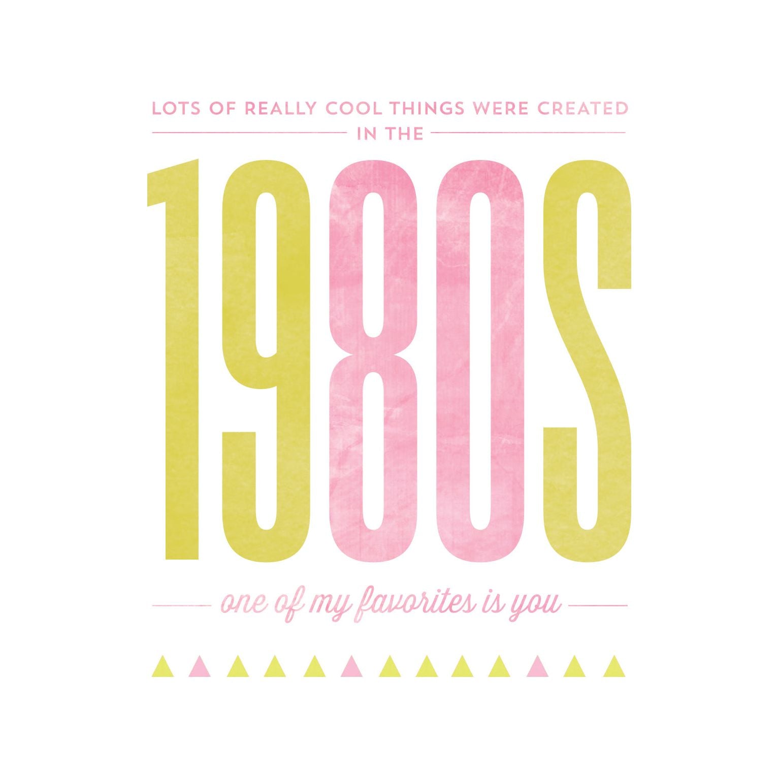 Pictura 1970s From Me To You birthday card featuring vintage floral design and nostalgic handwritten message.